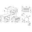 Kompakt auru-kombiahi Smeg Linea aurupuhastus A++ 41 l must_03 - SO4102S3B3 - 8017709325619