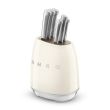 Kööginugade komplekt Smeg 50`ndate stiil kreem_03 - KBSF02CR - 8017709344184