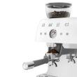 Espresso kohvimasin kohviveskiga Smeg 50`ndate stiil valge_06 - EGF03WHEU - 8017709329853
