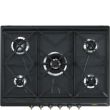 Gaasipliidiplaat Smeg Colonial 5 x gaas 70 cm antratsiit_01 - SRV876AOGH - 8017709233273