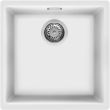Valamu Smeg Quadra 45 cm alt monteeritav/tööpinnale paigaldus käsitsi graniit valge_01 - VZP45B - 8017709294113