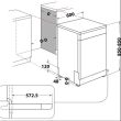Nõudepesumasin Whirlpool 60 cm 6th Sense 44 dB valge_03 - W2FHD624 - 8003437643149