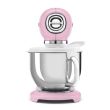 Köögikombain Smeg 50`ndate stiil 800 W pastellroosa_05 - SMF03PKEU - 8017709319212