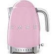 Veekeetja Smeg 50`ndate stiil pastellroosa_01 - KLF04PKEU - 8017709231606