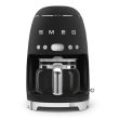 Filterkohvimasin Smeg 50`ndate stiil matt must_01 - DCF02BLMEU - 8017709329419