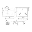 Pliidiplaat Smeg 3 x Hilight 60 cm must lõigatud serv_05 - SE263TD1 - 8017709312046