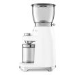 Kohviveski Smeg 50`ndate stiil valge_02 - CGF11WHEU - 8017709318017