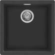 Valamu Smeg Quadra 45 cm alt monteeritav/tööpinnale paigaldus käsitsi graniit must_01 - VZP45N - 8017709294137