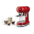 Espresso kohvimasin Smeg 50`ndate stiil punane_06 - ECF01RDEU - 8017709229870