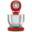 Köögikombain Smeg 50`ndate stiil 800 W punane_02 - SMF03RDEU - 8017709269203