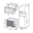Mikrolaineahi Samsung integreeritav 23 l 1100/1300 W must klaas_05 - MG23A7318CKE2 - 8806092062702