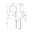 Segisti Smeg 50´ndate stiil dušivoolik valge_02 - MDF50WH - 8017709273958