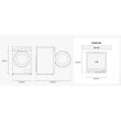 Pesumasin Samsung eestlaetav 11 kg 1400 p/min inverter must_06 - WW11DG5B25ABLE - 8806095539423