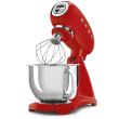 Köögikombain Smeg 50`ndate stiil 800 W punane_03 - SMF03RDEU - 8017709269203