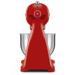 Köögikombain Smeg 50`ndate stiil 800 W punane_04 - SMF03RDEU - 8017709269203