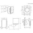 Pesumasin-kuivati Electrolux 8/4 kg integreeritav 1600 p/min inverter_02 - EW7W368SI - 7333394027777