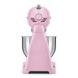 Köögikombain Smeg 50`ndate stiil 800 W pastellroosa_06 - SMF03PKEU - 8017709319212