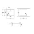 Valamu Smeg Mira 50 cm alt monteeritav vääristeras messing_02 - VSTR50BRX - 8017709303020