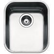 Valamu Smeg 36 cm alt monteeritav käsitsi vääristeras roostevaba teras_01 - UM40 - 8017709140199