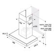 Õhupuhastaja Whirlpool Seina 60 cm 730/390 m3/h 60 dB must_05 - WHBS62FLTK1 - 8003437636660