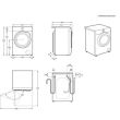 Pesumasin-kuivati AEG 10/6 kg 1600p/min valge soojuspump invertermootor_02 - LWR98165NXE - 7333394115863
