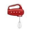 Käsimikser Smeg 50`ndate stiil 250 W punane_03 - HMF01RDEU - 8017709301828