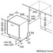 Nõudepesumasin Bosch integreeritav 60 cm 40 dB_03 - SBT6ECX04E - 4242005510719