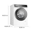 Pesumasin Bosch eestlaetav 9 kg i-DOS Seeria 8 1400 p/min valge/must luuk_05 - WGB244A0SN - 4242005487400