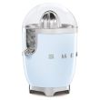 Tsitrusepress Smeg 50`ndate stiil pastellsinine_03 - CJF11PBEU - 8017709318895