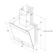 Õhupuhastaja Whirlpool Seina 60 cm 650 m3/h 65 dB hõbedane_02 - WHVP62FLTSD - 8003437621291
