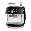 Espresso kohvimasin kohviveskiga Smeg 50`ndate stiil must_04 - EGF03BLEU - 8017709329846