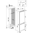 Külmik Whirlpool integreeritav 194 cm 299/101 l 35 dB elektrooniline juhtimine Stop Frost valge_04 - SP40812EU2 - 8003437053924