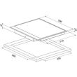 Pliidiplaat Smeg Colonial 4 x Hilight 60 cm must raam antratsiit_02 - P864AO - 8017709259976