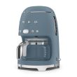 Filterkohvimasin Smeg 50`ndate stiil matt tormisinine_01 - DCF02SBMEU - 8017709344405