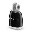 Kööginugade komplekt Smeg 50`ndate stiil must_03 - KBSF02BL - 8017709344191