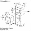 Mikrolaineahi Bosch integreeritav 21 l 900 W valge_04 - BFL7221W1 - 4242005319978