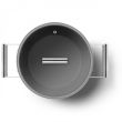 Haudepott Smeg 24cm 2 käepidet klaas kaanega punane_05 - CKFC2411RDM - 8017709296568
