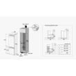 Külmik Samsung 194 cm 224/74 l 35 dB integreeritav NoFrost elektrooniline juhtimine valge_03 - BRB80F30AEF0EO - 8806097061557