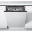 Nõudepesumasin Whirlpool integreeritav 45 cm 43 dB 3 korvi_01 - WSIP4O33PFE - 8003437234354