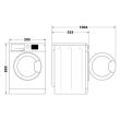 Pesumasin-kuivati Indesit eestlaetav 7/6 kg 1400 p/min valge hõbeluuk_02 - BDE76435WSVEE - 8050147668979