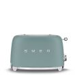 Röster Smeg 50`ndate stiil matt smaragdroheline_01 - TSF01EGMEU - 8017709329662