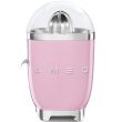 Tsitrusepress Smeg 50`ndate stiil pastellroosa_01 - CJF11PKEU - 8017709318918