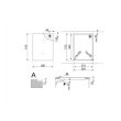 Pliidiplaat Smeg 2 x induktsioon 38 cm lõigatud serv must_03 - SIM3323D - 8017709285371