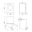 Kuivati Smeg 8 kg soojuspump 63dB valge_02 - DNP83SLIN - 8017709328252