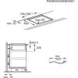 Õhupuhastiga pliidiplaat Electrolux 4 x induktsioon 81 cm 650 m3/h 66 dB faasitud servad must_02 - ECC8344 - 7333394106922