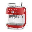 Espresso kohvimasin kohviveskiga Smeg 50`ndate stiil punane_04 - EGF03RDEU - 8017709329822
