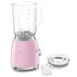 Blender Smeg 50`ndate stiil 800W pastellroosa_05 - BLF03PKEU - 8017709332549