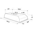 Õhupuhastaja Whirlpool integreeritav 54 cm 332 m3/h  64 dB rv teras_03 - WCT64FLSX - 8003437233357