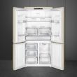 Külmik Smeg Colonial 187 cm 385/196 l 39 dB elektrooniline juhtimine NoFrost kreem_02 - FQ60CPO6 - 8017709341497