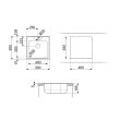 Valamu Smeg Omni 50 cm käsitsi avatav roostevaba teras_02 - LYP501 - 8017709284817